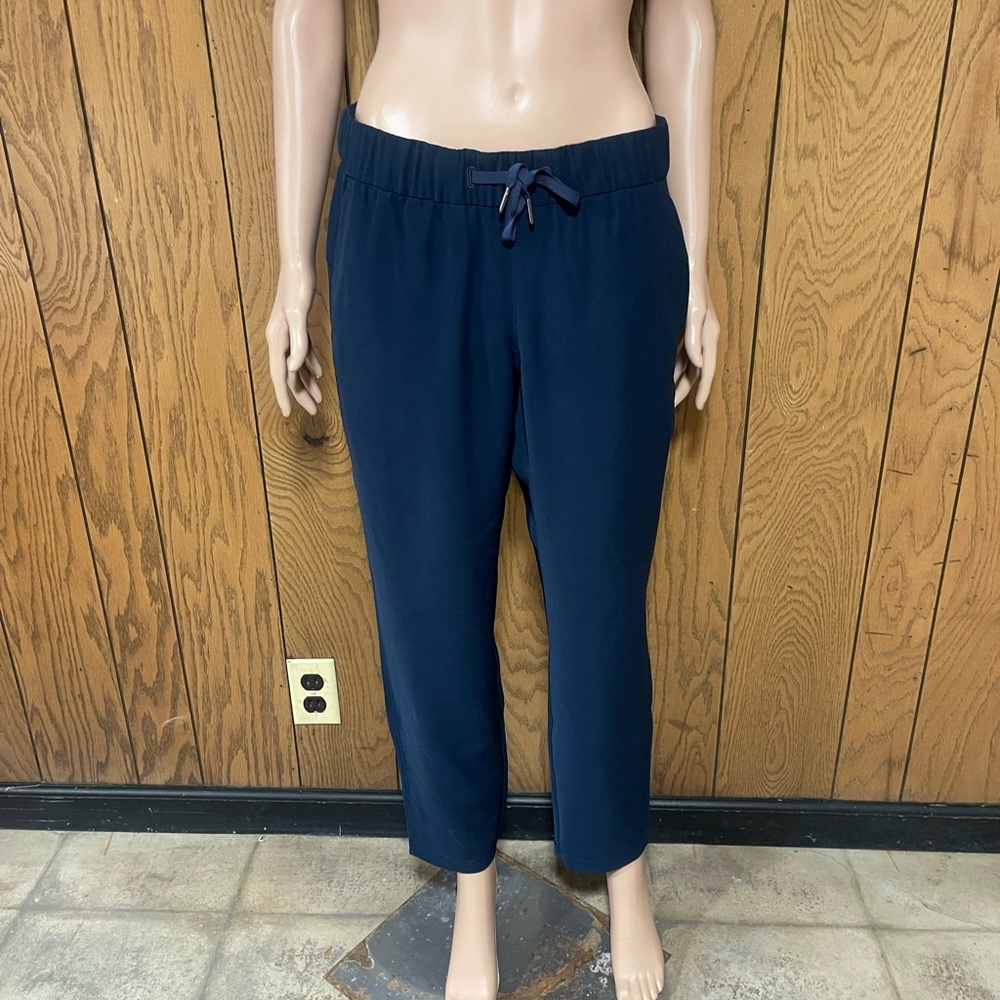 Lululemon"On The Fly Pant * Woven 27 " True Navy - Picture 10 of 14